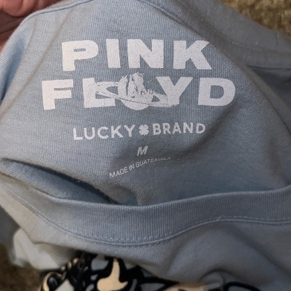 NWT Lucky Brand Pink Floyd Graphic T-Shirt Size Medium - Picture 8 of 10
